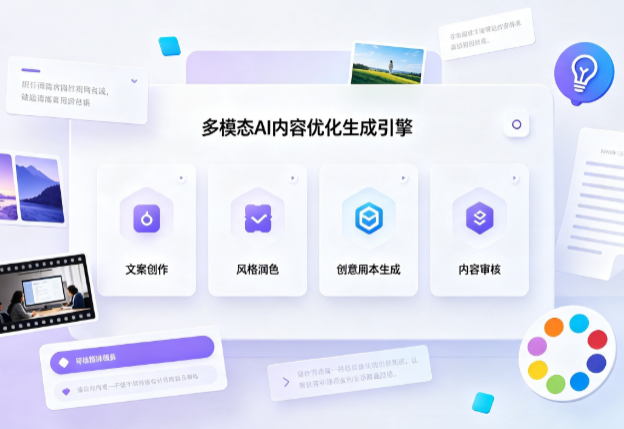 阿瓦提县AI智能内容优化创新 多模态生成技术丰富数字内容创作生态
